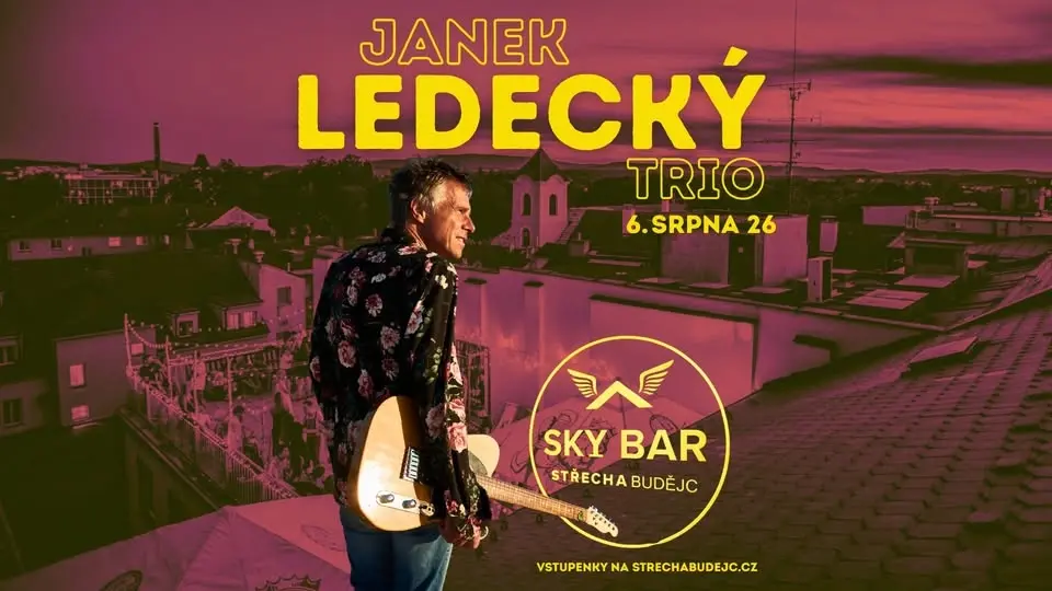 Janek LEDECKÝ Trio na Střeše Budějc