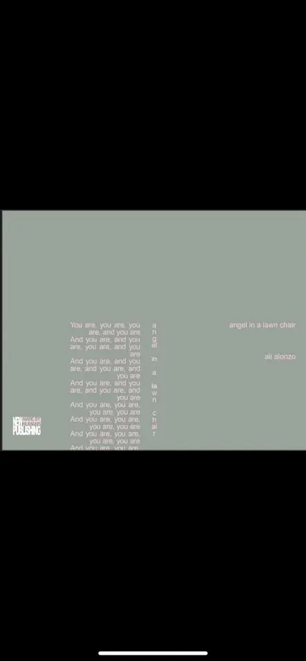 ANGEL IN A LAWN CHAIR RELEASE