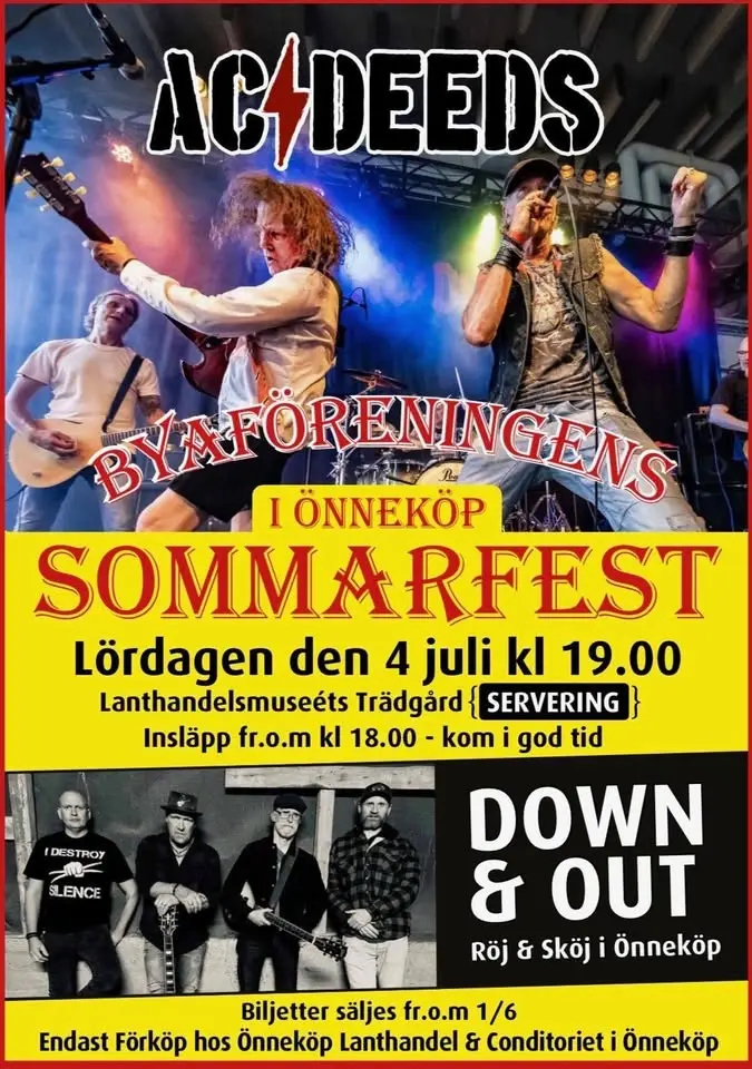 Sommarfest i Önneköp