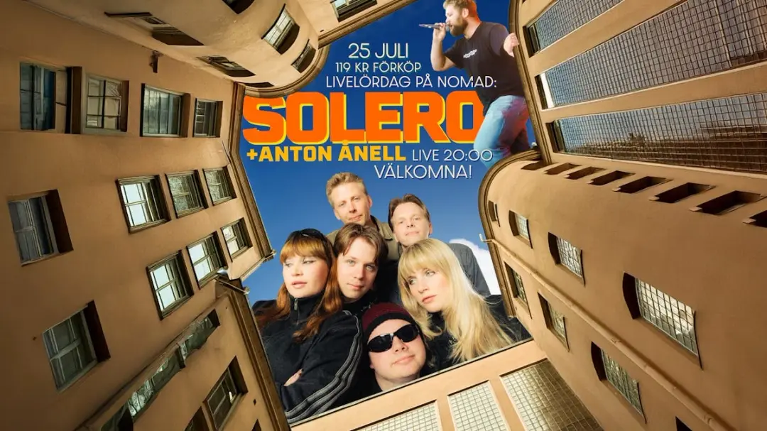 Nomad Live: SOLERO + ANTON ÅNELL