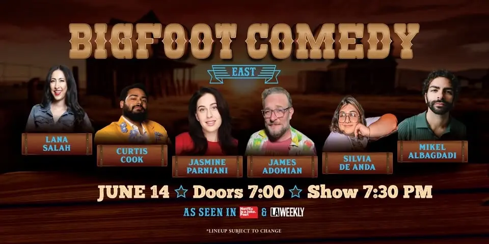 Bigfoot Comedy East: A free monthly comedy show in Atwater Village.