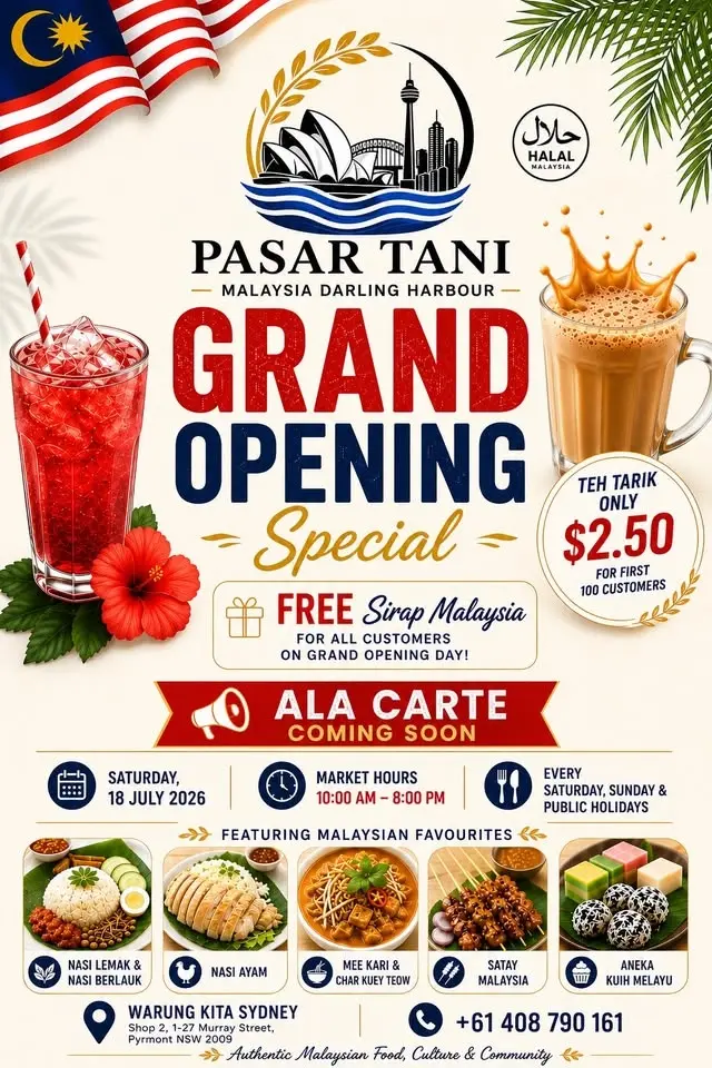 Pasar tani malaysia darling harbour