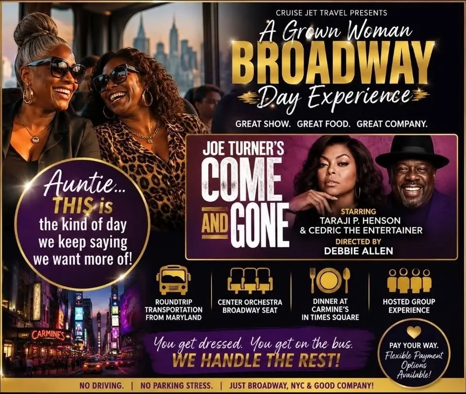 The Aunties Broadway Experience: NYC with Taraji & Cedric