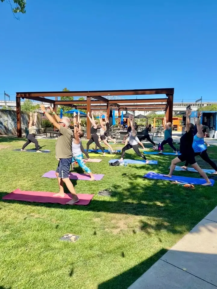 All-Levels Yoga Class at BrewDog Cleveland Outpost - [Bottoms Up! Yoga & Brew]