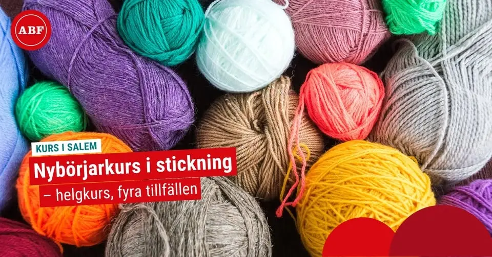 Nybörjarkurs i stickning – Salem