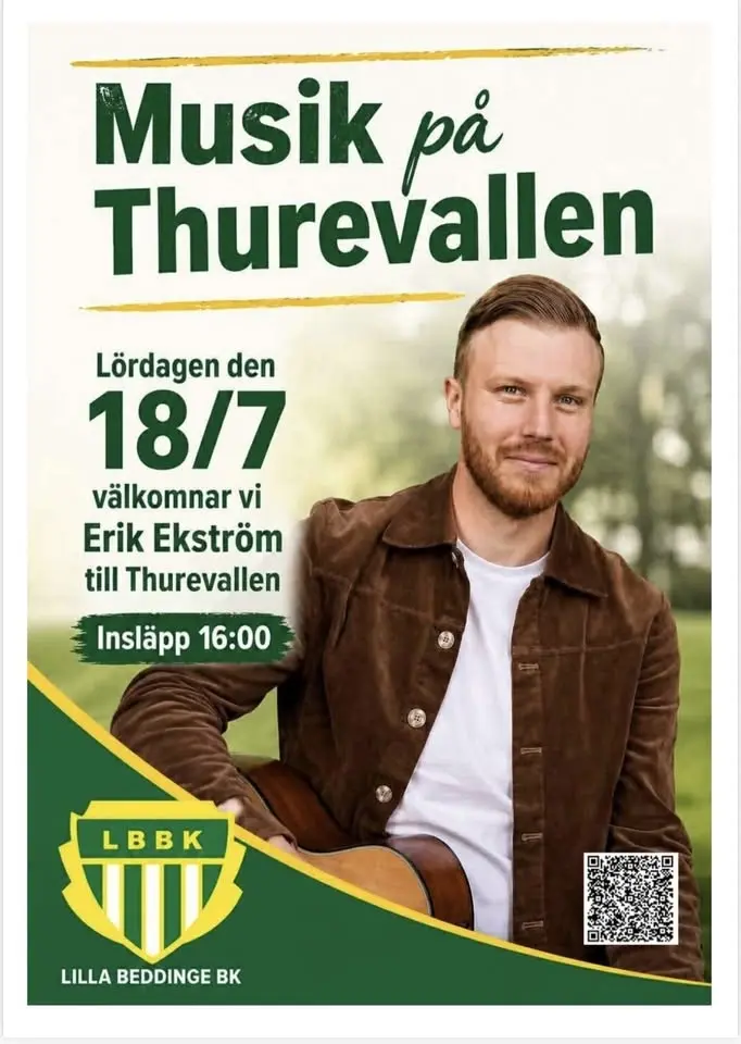 Musik på Thurevallen med Erik Ekström 