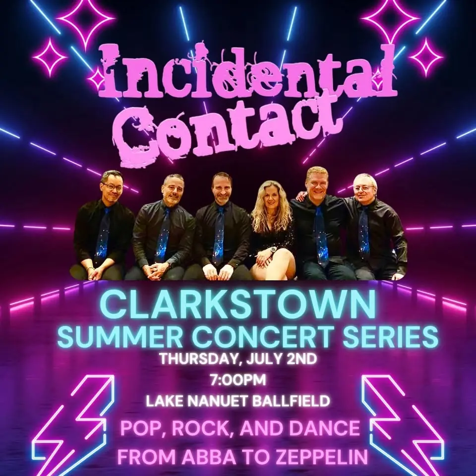 Incidental Contact at Clarkstown Summer Concert Series 