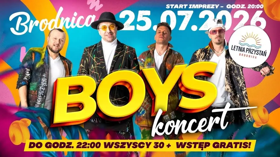 ⭐🎤 MARCIN MILLER Z ZESPOŁEM BOYS W BRODNICY! ⭐ ❗️ OSOBY W WIEKU 30 + DO GODZ. 22:00 WSTĘP GRATIS!❗️