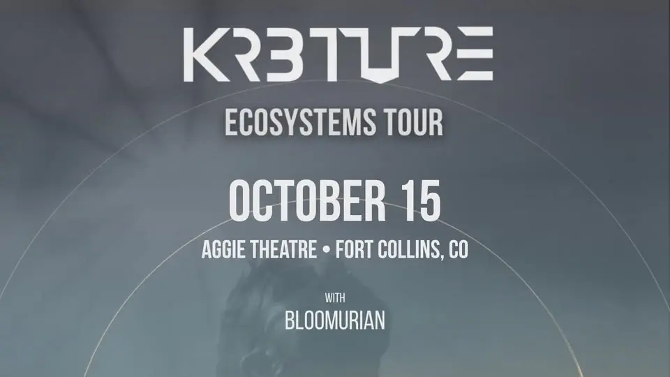 KR3TURE with Bloomurian | Aggie Theatre | Presented by Party Guru Productions & Natural Alternatives