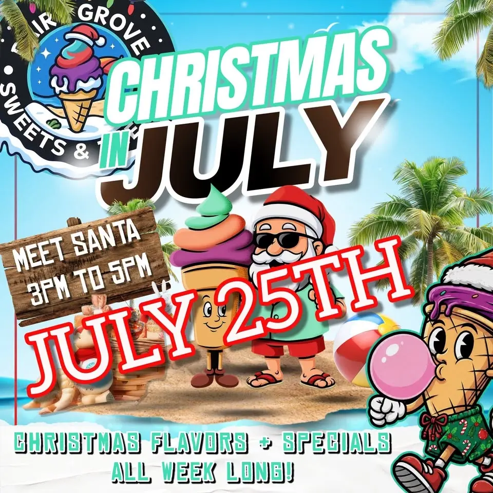 Xmas in July Summer Santa!