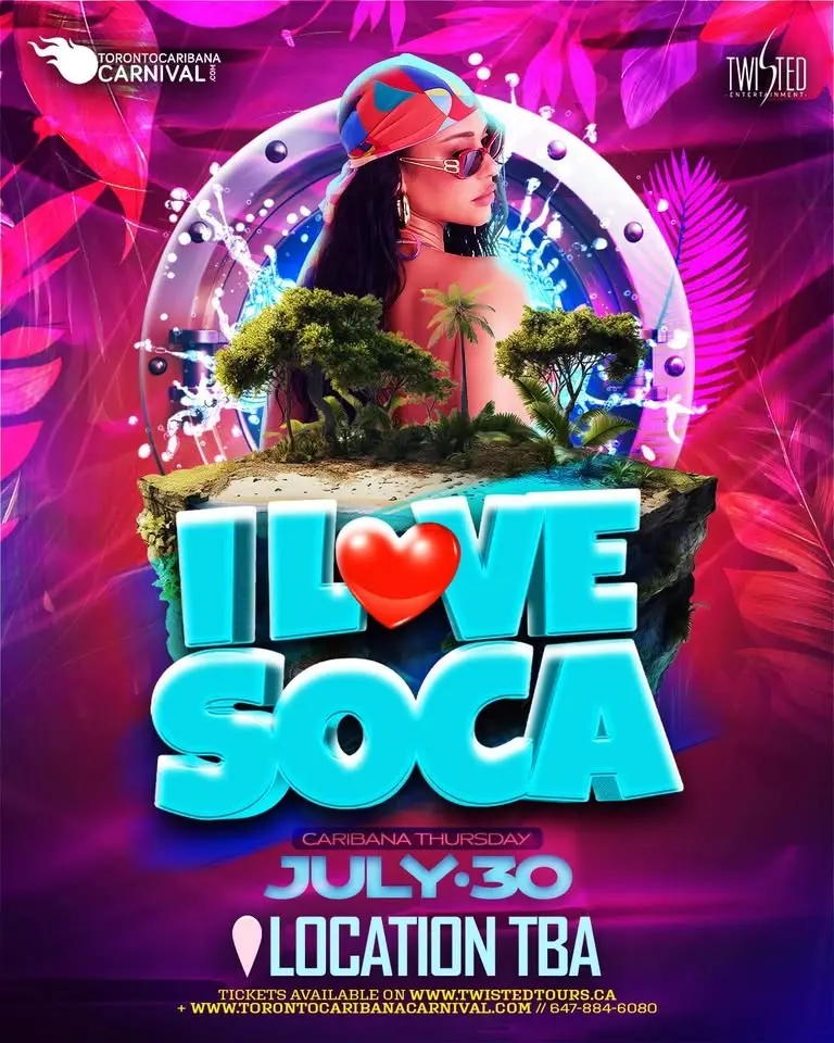 I LOVE SOCA ❤️ | Caribana Thursday July 30