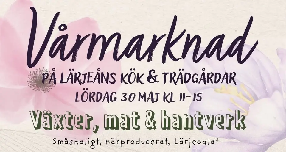 Vårmarknad på Lärje