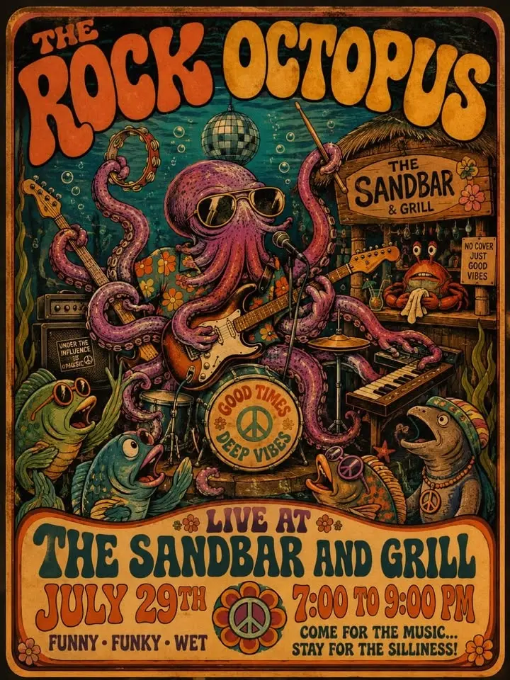 The Rock Octopus One man Band!