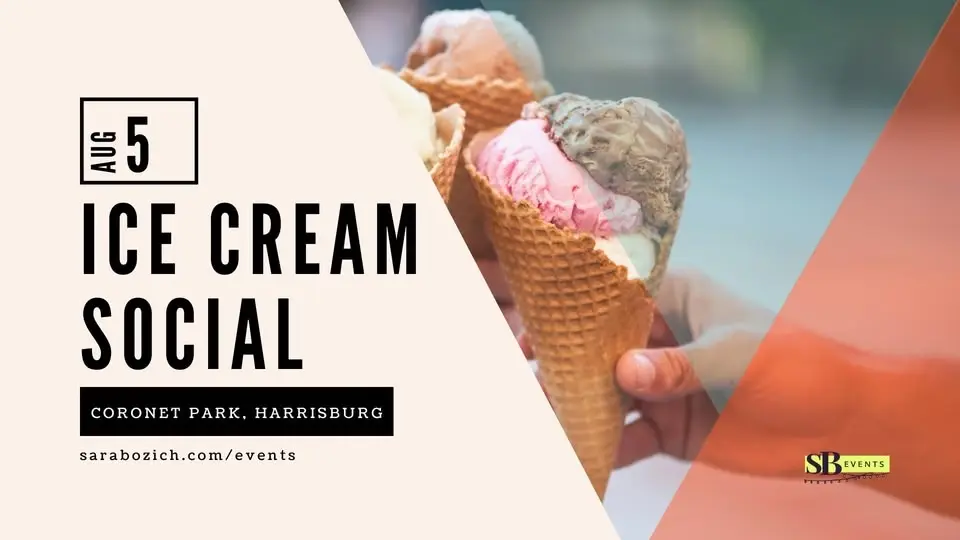 Ice Cream Social in Coronet Park - RESCHEDULED TO AUG. 5