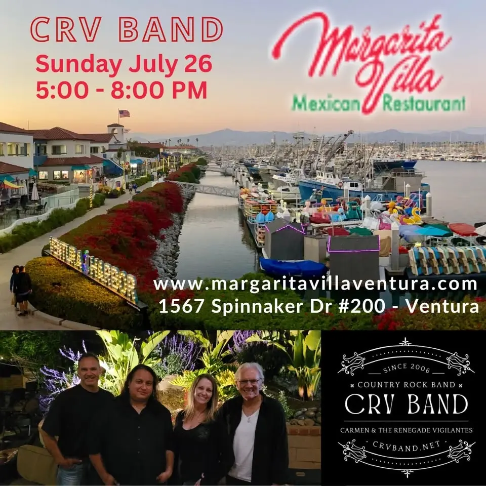CRV at the Margarita Villa, Sunday 7/26