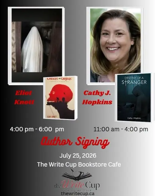 Cathy J. Hopkins & Eliot Knott author signing