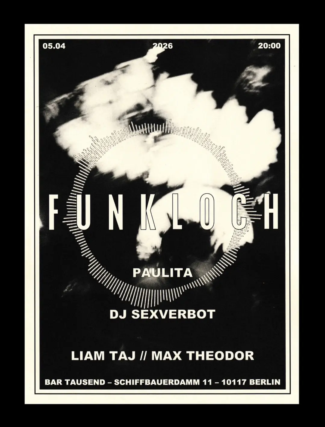 Funkloch - Easter Sunday Special: Paulita - DJ Sexverbot - Liam Taj | Max Theodor