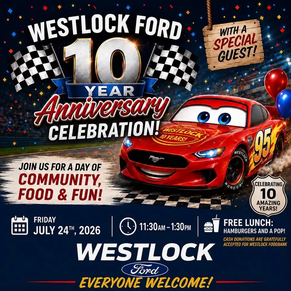 Westlock Ford’s 10 Year Anniversary!