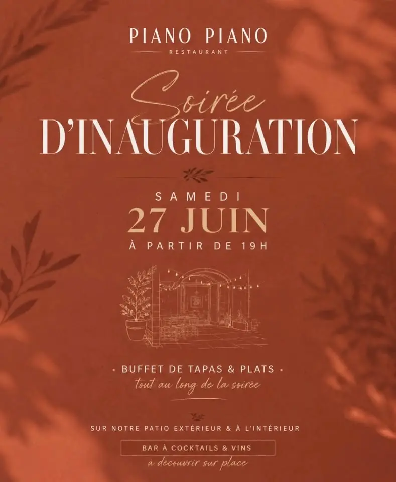 Soirée d’inauguration