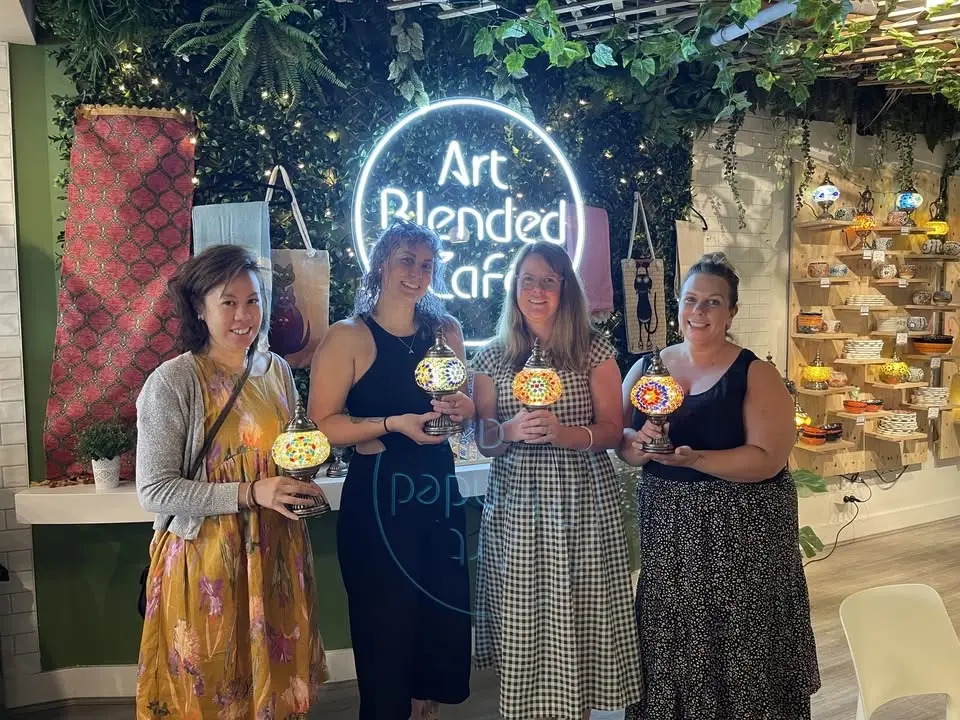 Turkish Lamp Workshop in Campbelltown: Mosaic Art Classes