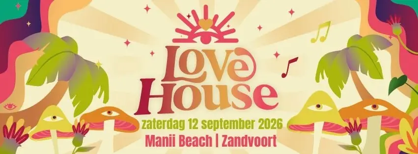 Love House at the Beach bij Manii Beach Zandvoort