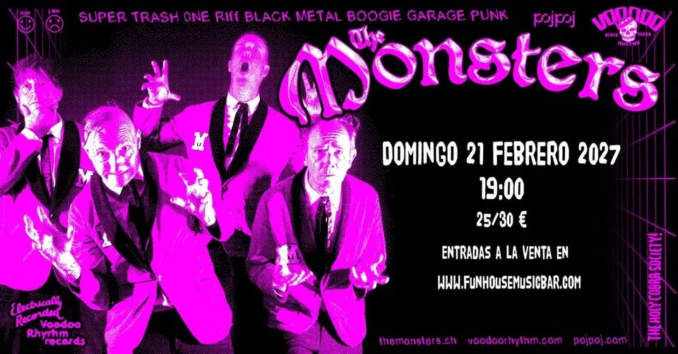 THE MONSTERS en el Fun House