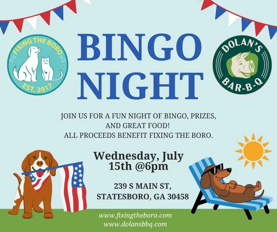 July Bingo at Dolans
