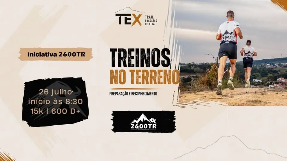 Treino para o Trail Encostas de Xira | 2600TR