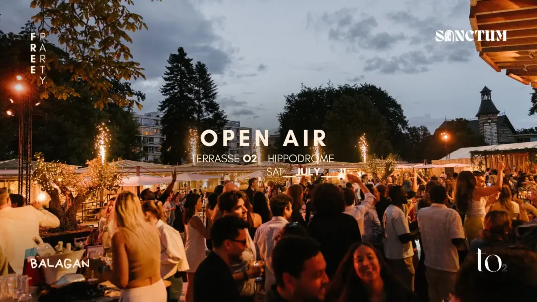 FREE OPEN AIR 11.07 > BALAGAN X SANCTUM - TERRASSE 02 ❘ SAT 11 JULY