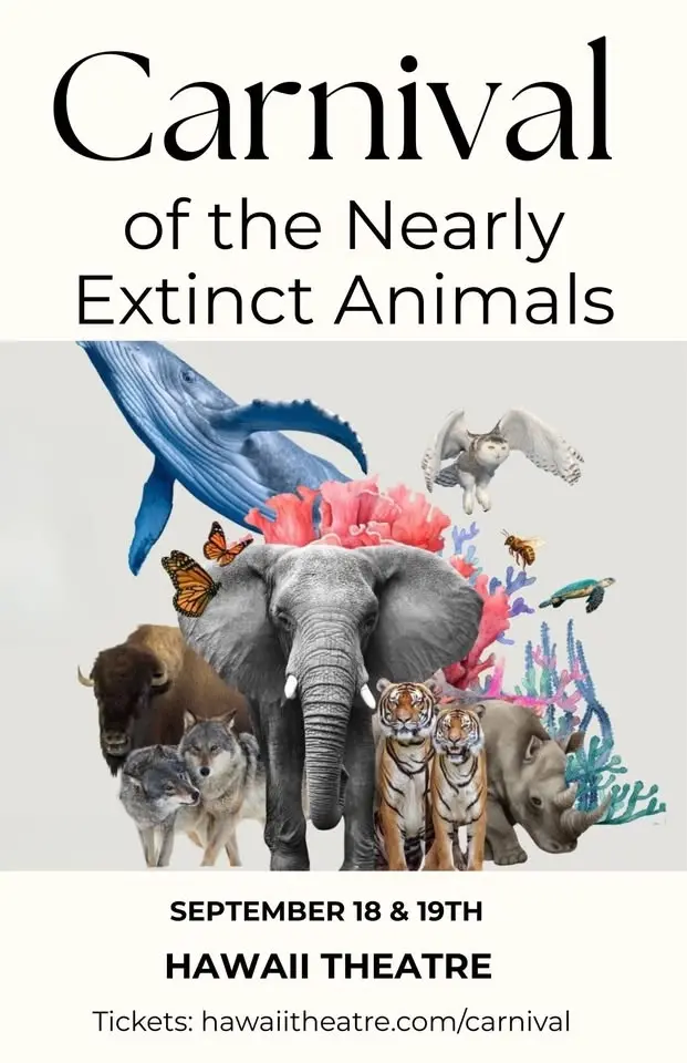 CARNIVAL OF THE NEARLY EXTINCT ANIMALS