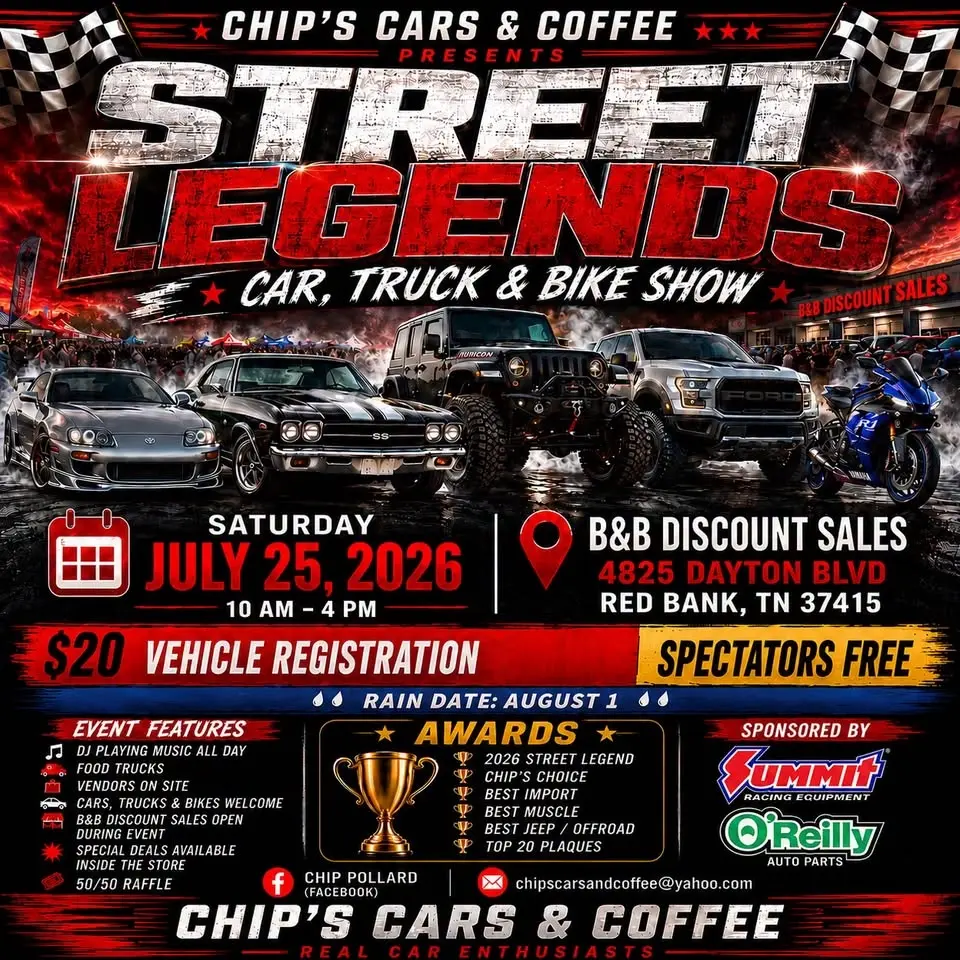 Street Legends Car, Truck, & Bike Show 2026