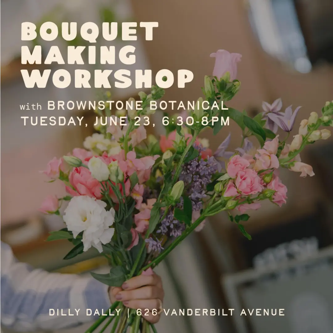 Bouquet Making Workshop
