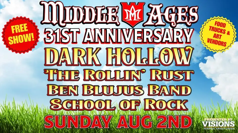 FREE FESTIVAL - Middle Ages 31st Anniversary Party