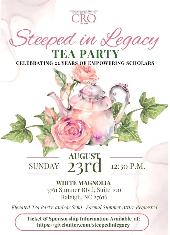 Steeped in Legacy: Charter Day Scholarship Tea
