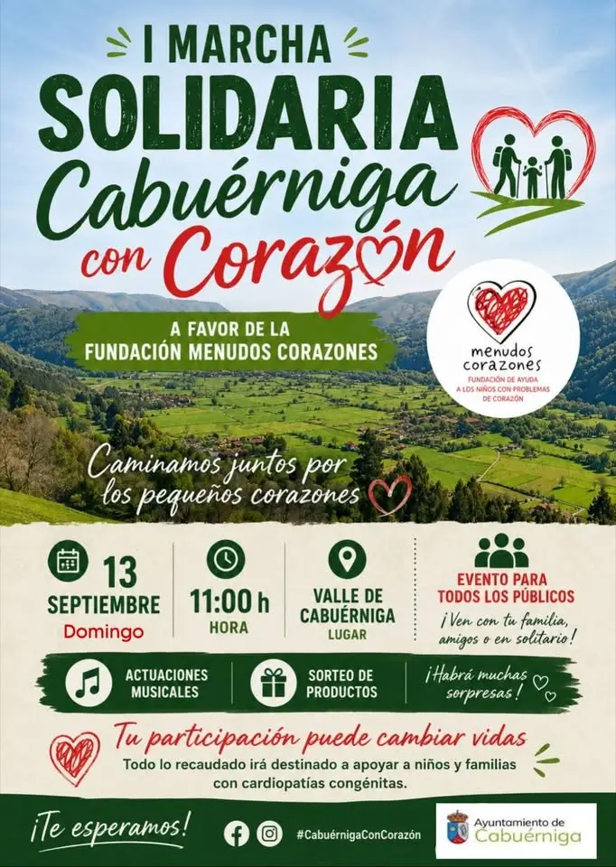 I Marcha Solidaria Cabuérniga con Corazón 