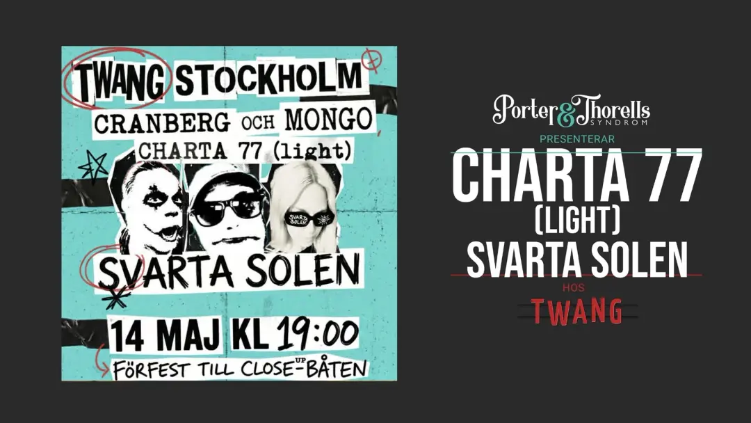 CHARTA 77 (Light) + SVARTA SOLEN