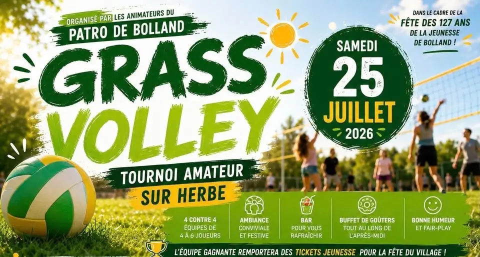 GRASS VOLLEY - Fête à Bolland 
