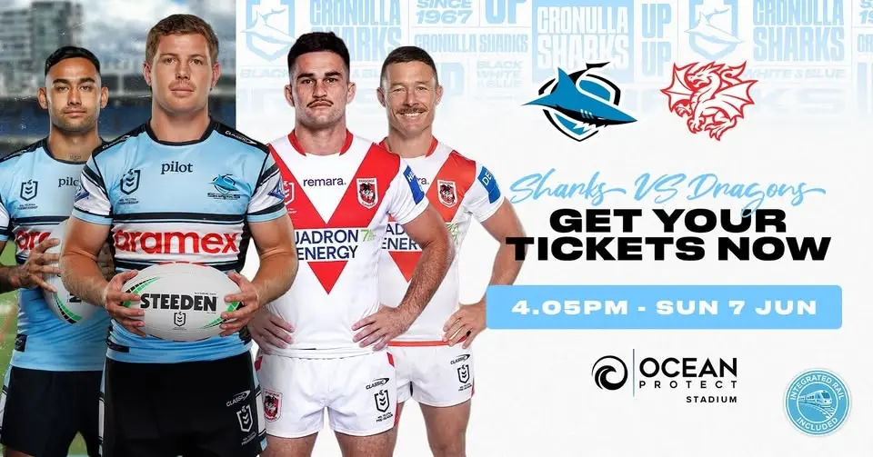 2026 NRL Telstra Premiership - Cronulla Sharks v  St. George Illawarra Dragons