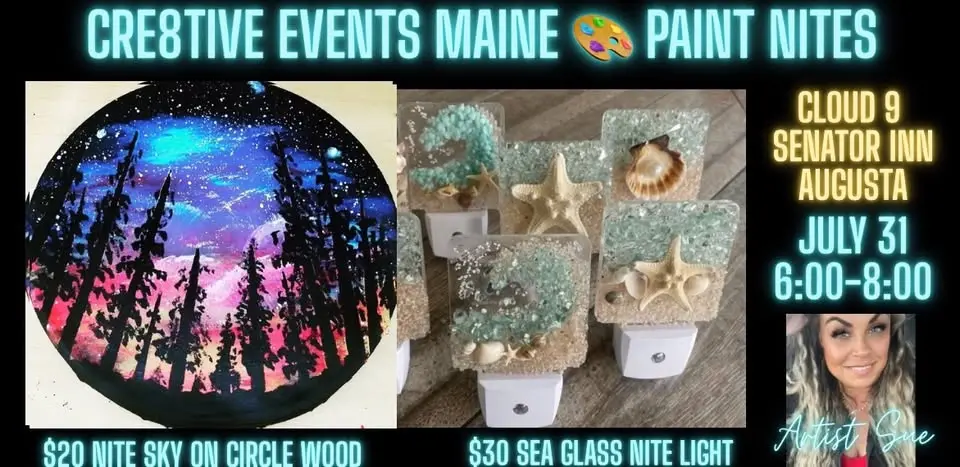 Paint Night @ Cloud 9 Senator Inn AUGUSTA 