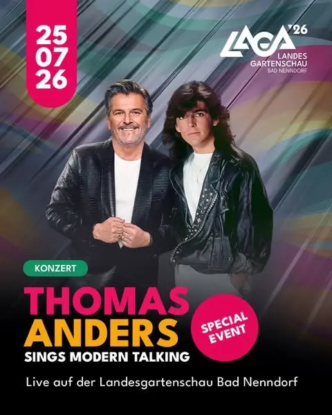 Thomas Anders sings Modern Talking
