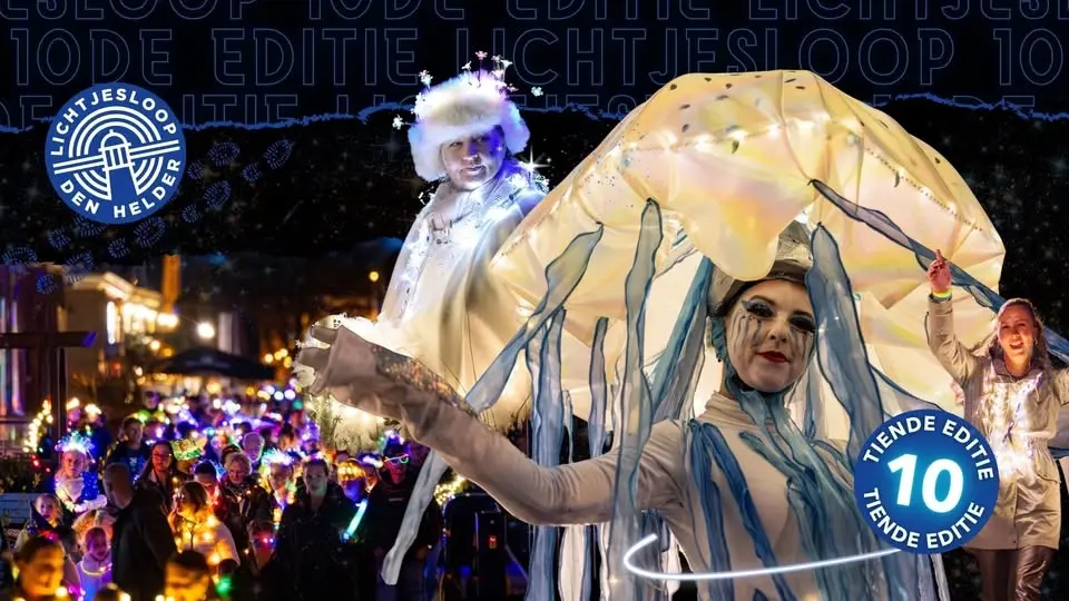 Lichtjesloop Den Helder 2026 | De 10e editie