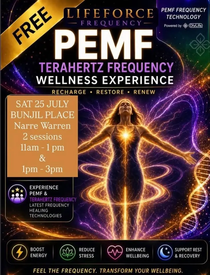 ⭐️FREE⭐️ Frequency, Energy and Wellbeing Experience