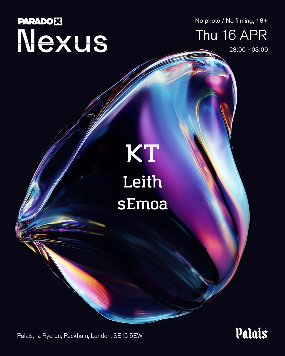 Paradox Nexus: KT at Palais