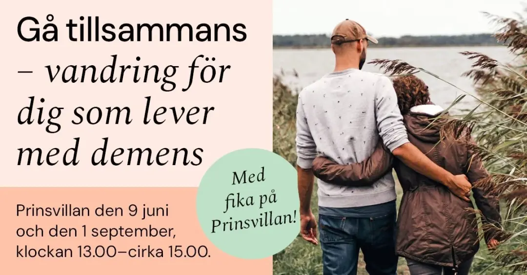 Gå tillsammans – vandring för dig som lever med demens