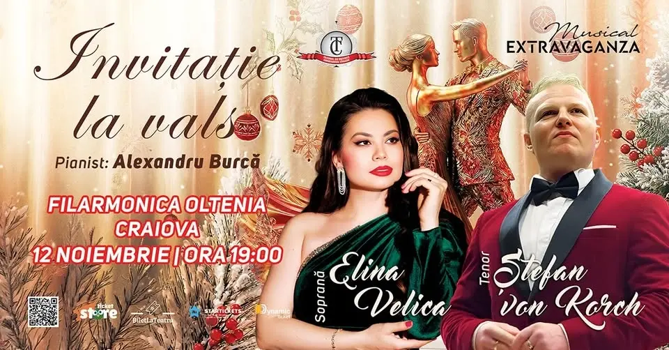 INVITAȚIE LA VALS – feerie de bal în paşi de dans - Craiova