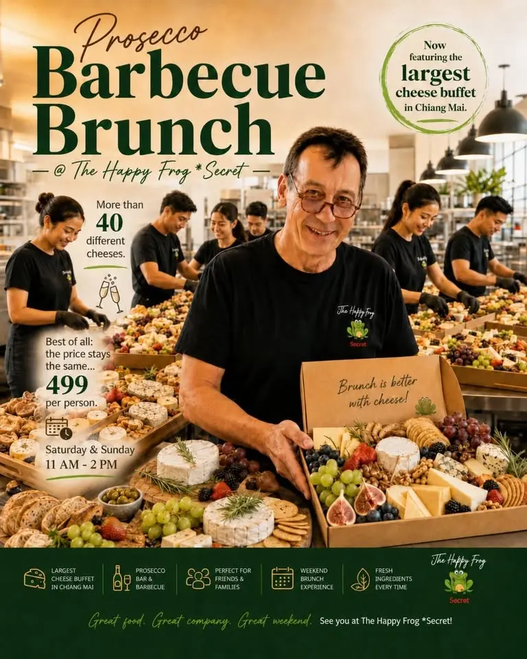 Barbecue Prosecco Cheese Brunch