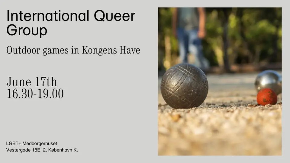 International Queer Group: Outdoor games in Kongens Have