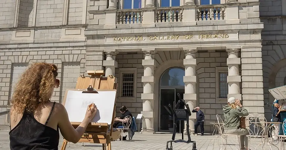 Drawing on the Lawn