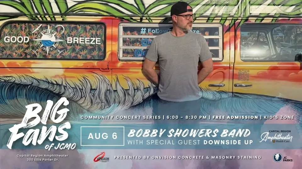 Big Fans of JCMO Summer Concert Series: Bobby Showers Band ft. Downside Up