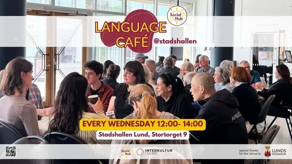 Social Hub Language Café at Stadshallen